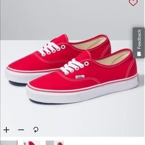 Red vans